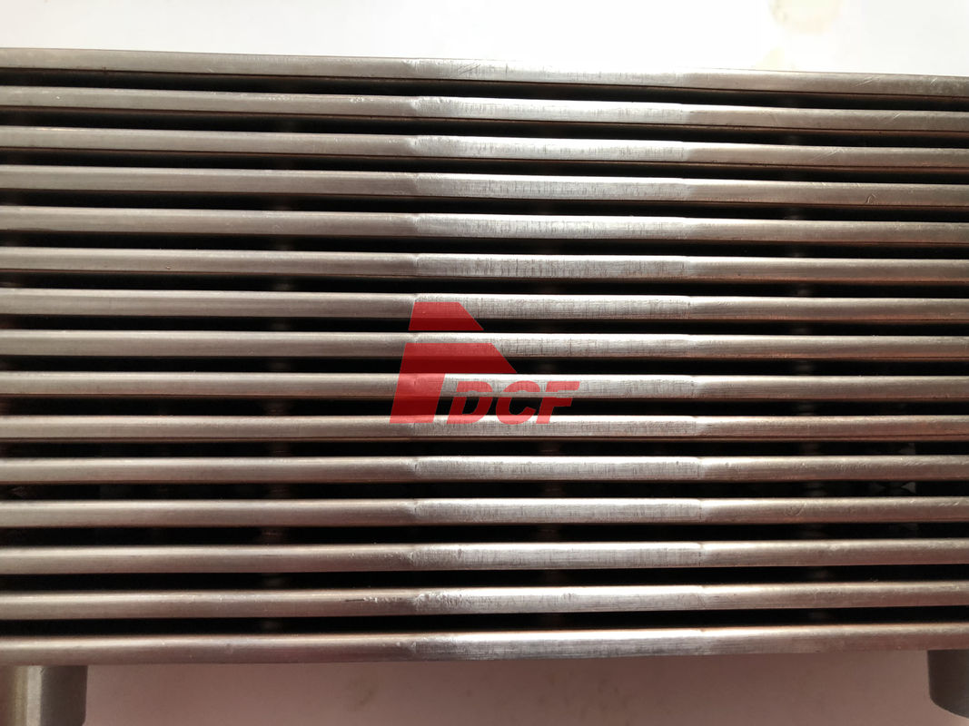 D7D Engine Oil Cooler Cover Core For  Excavator Spare Parts