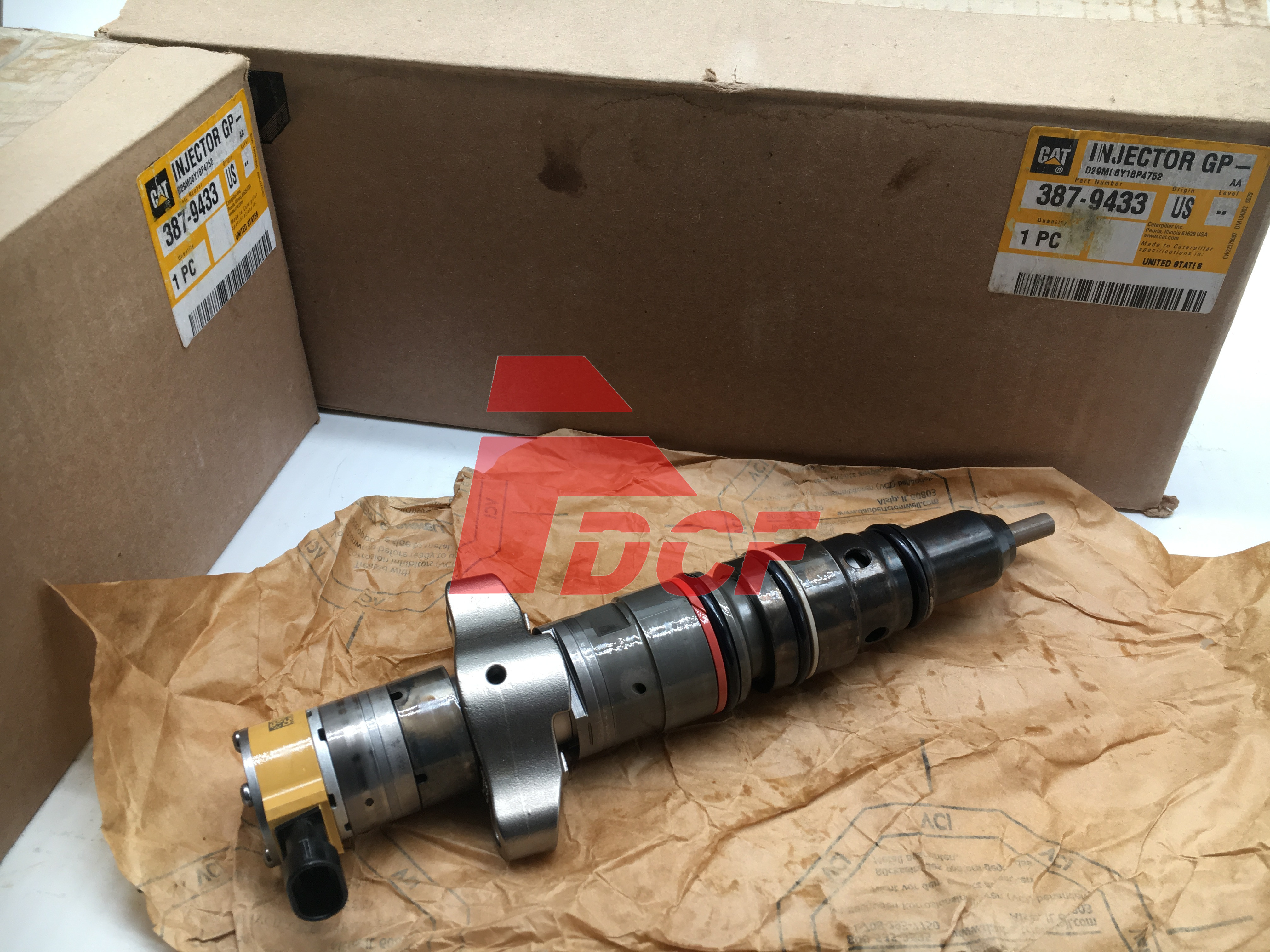 387-9433 Excavator Engine Parts Original C9 Fuel Injection Nozzle